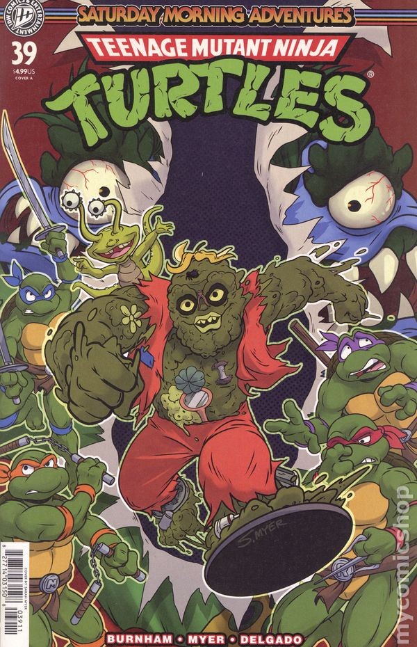 Teenage Mutant Ninja Turtles Saturday Morning Adventures #39A 2026 Stock Image