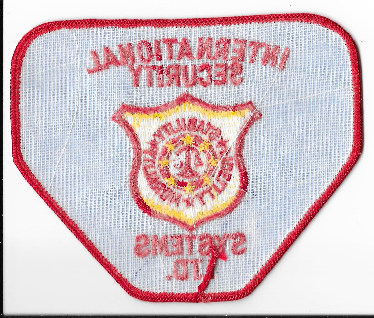 International Security Systems Ltd. Shoulder Patch V4