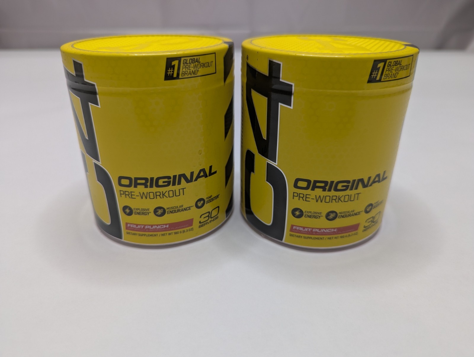 C4 Original Pre-Workout Fruit Punch 6.3 oz 30 Servings Sealed