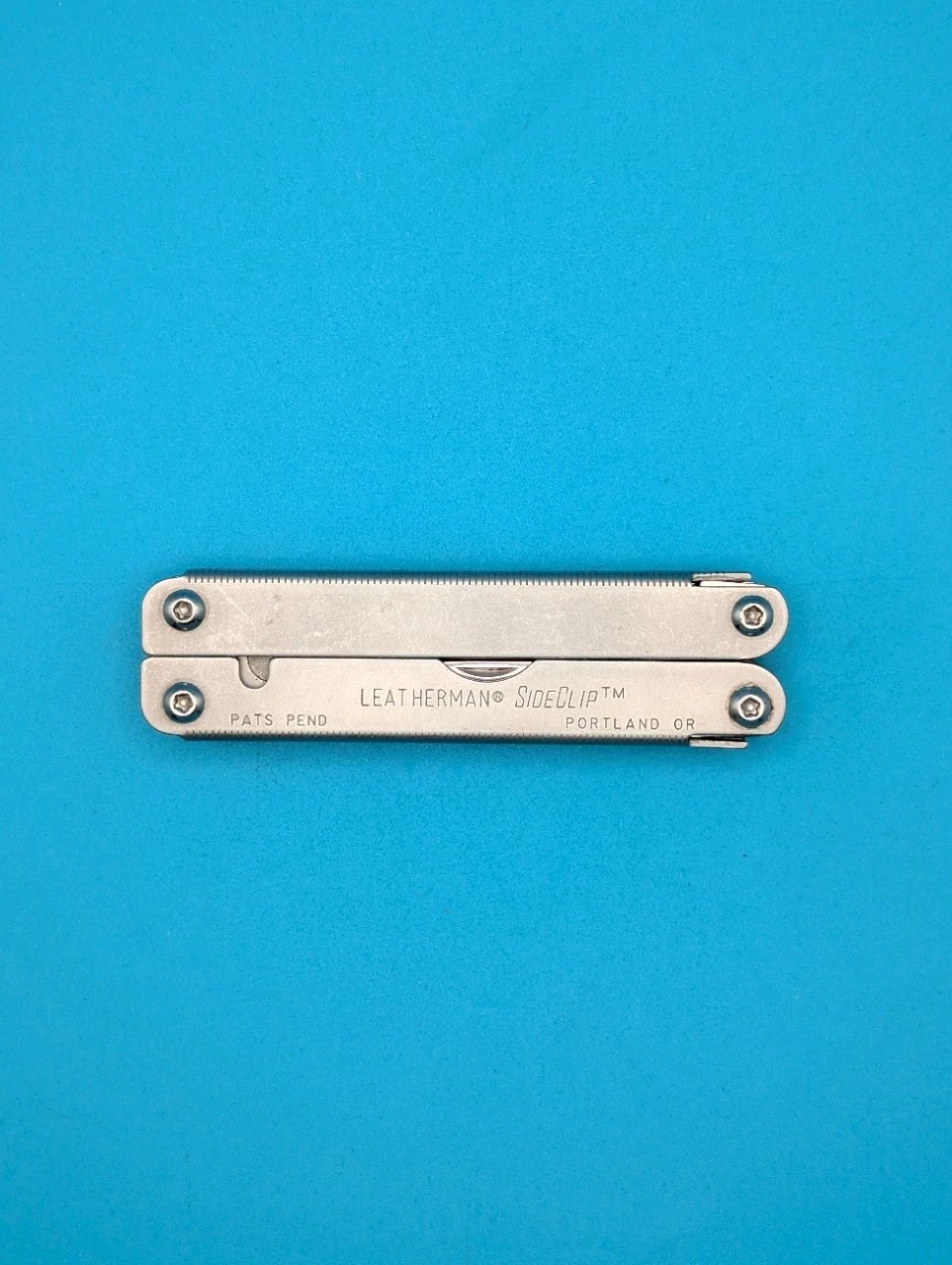 Leatherman SideClip Multi-Tool! With Sheath! 02/98 DATE STAMP! RARE!