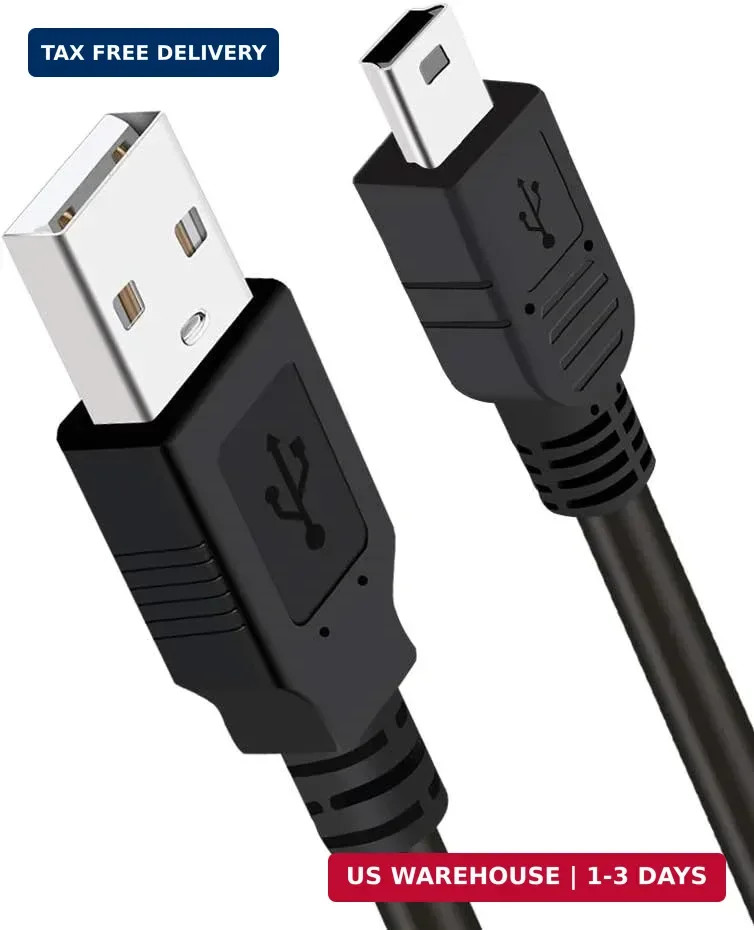 PS3 Charger Cable,10ft PS3 Controller Charging Cord,Mini USB Cable