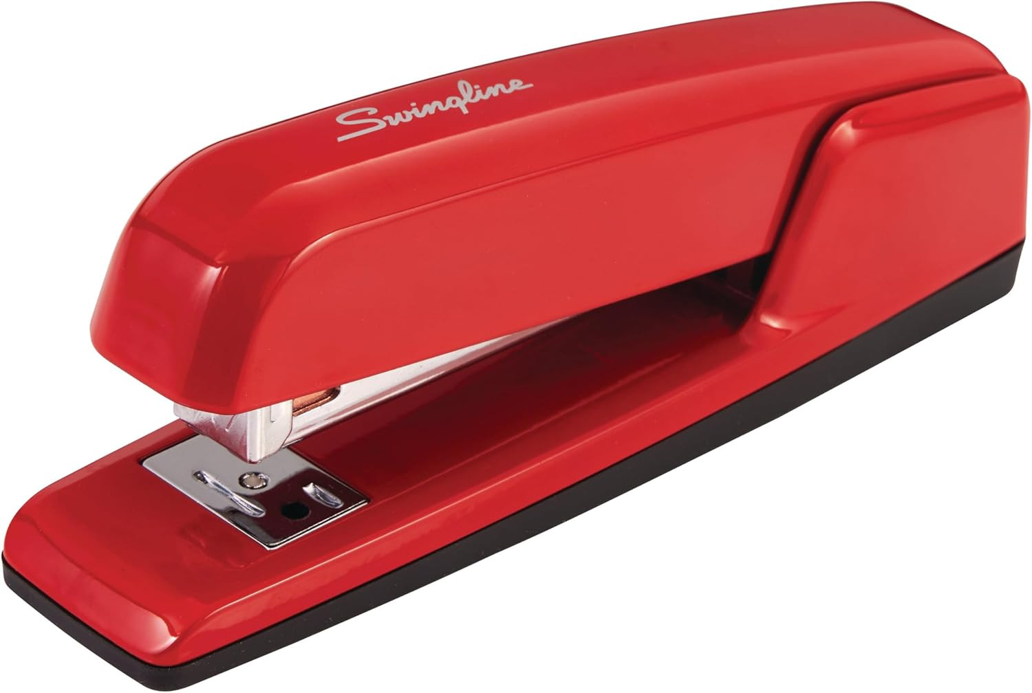 Stapler, 30 Sheet Capacity, 747 Business Stapler, Jam Free, Metal, Rio Red (7473