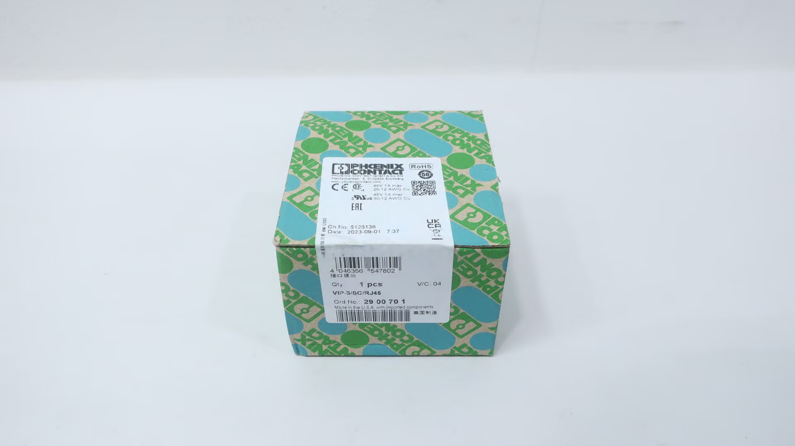 Phoenix Contact 2900701 VIP-3/SC/RJ45 Termination Board