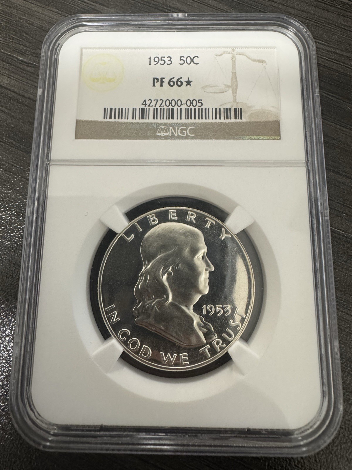 1953 Ben Franklin Proof 66 Star