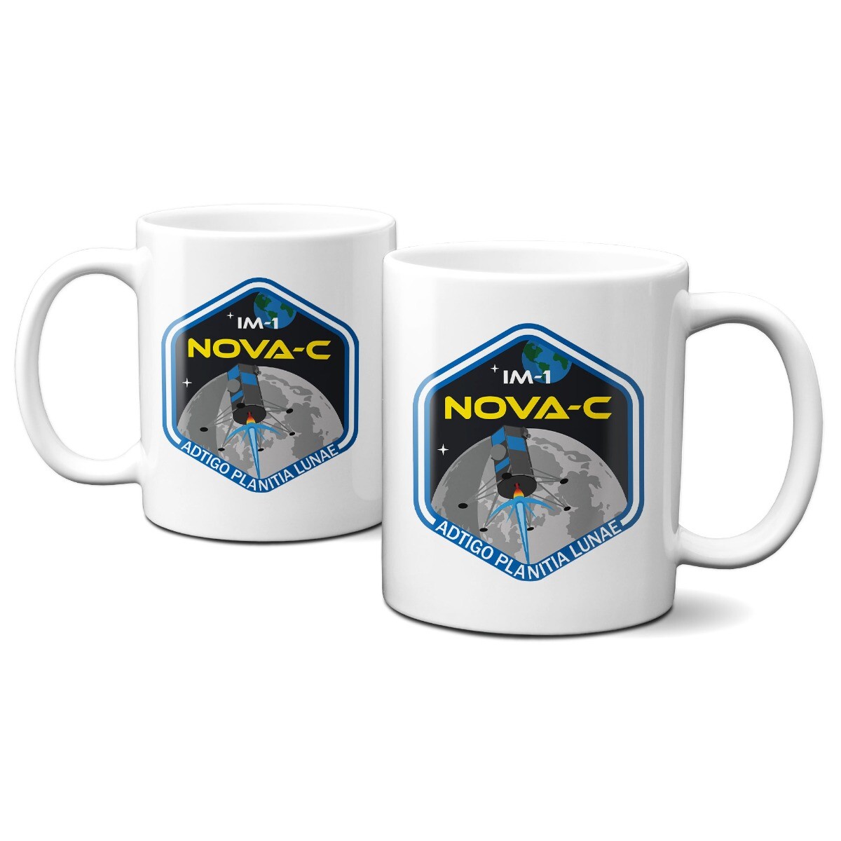 IM-1 Mission Nova-C Logo 11 oz Mug