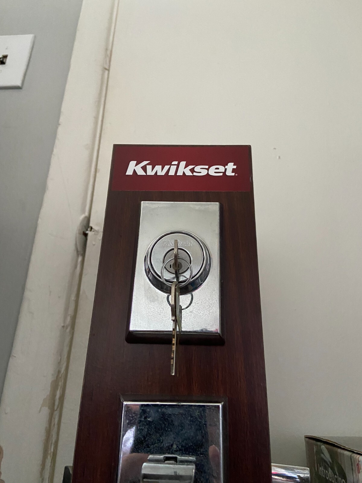 NEW Kwikset Aliso Front Door And Back Door Lock Set Polished Chrome Smartkey