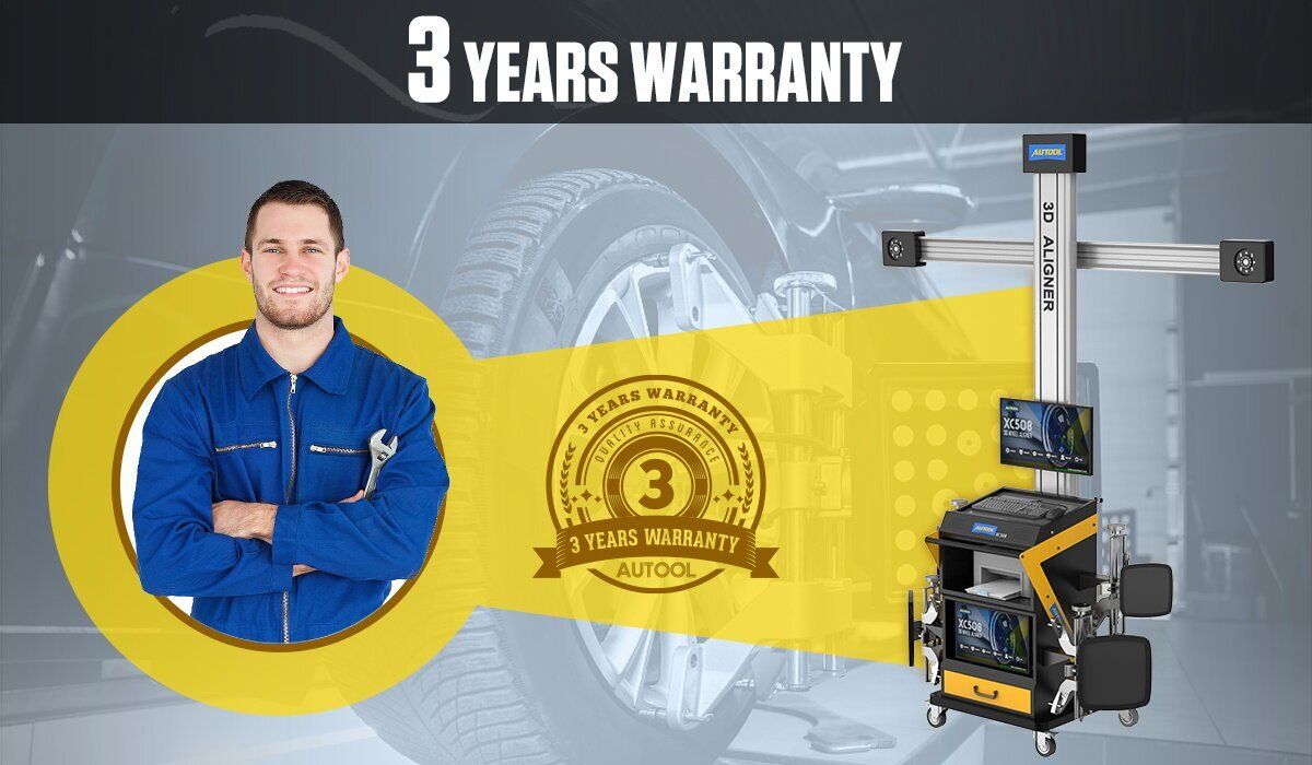AUTOOL 3D Wheel Alignment Machine Fully Automatic Tracking Tire Aligner System