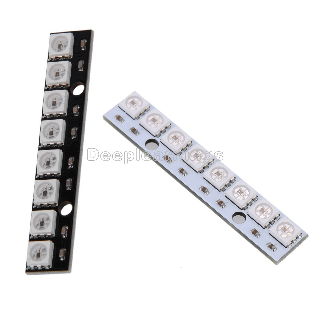 WS2812 5050 RGB LED Lamp Panel Module 5V 8-Bit Rainbow LED Precise for Arduino S