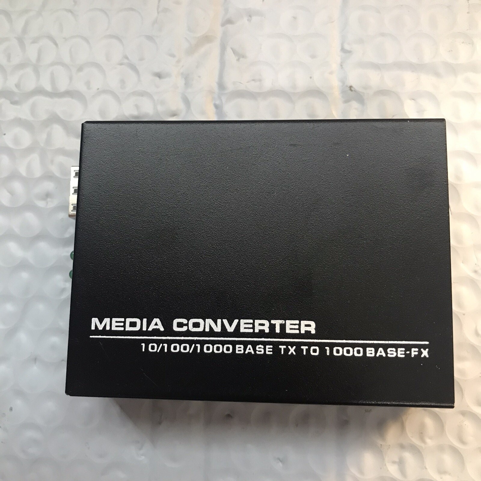 10/100/1000M Fast Ethernet Media Converter 1 RJ45 SFP Simplex Mode Transceiver