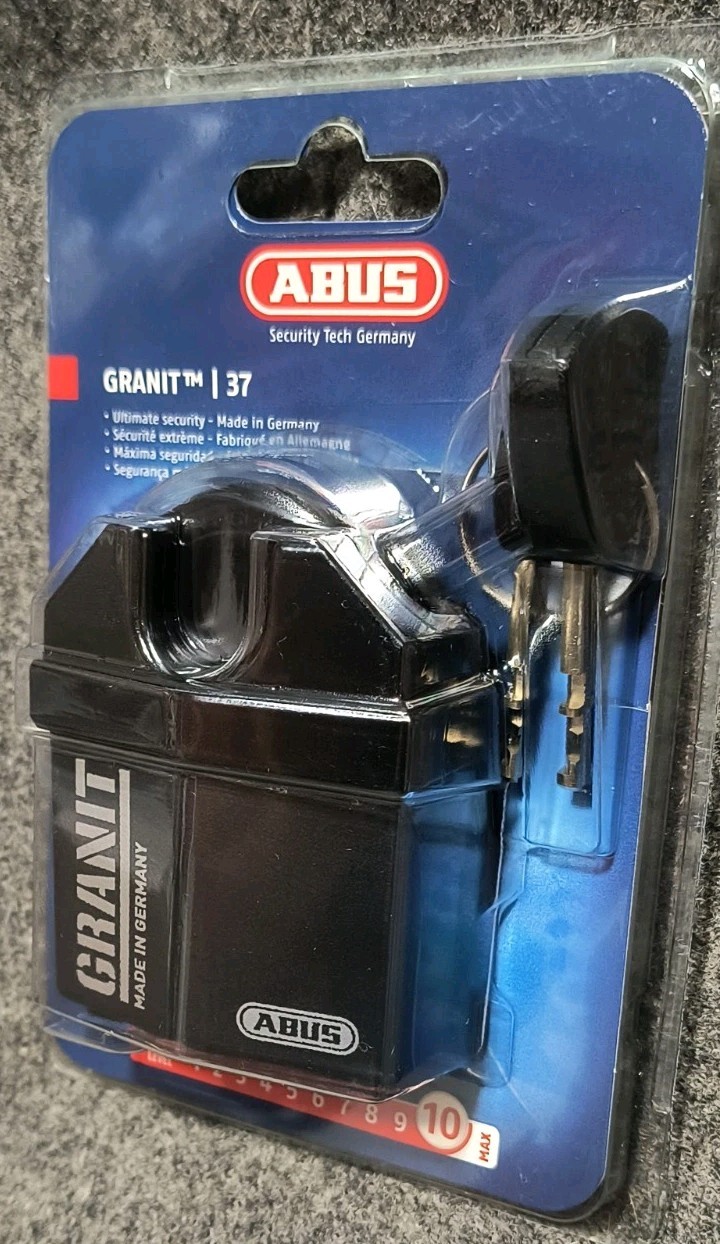 ABUS GRANIT High Security Padlock Closed Shackle - 37/60