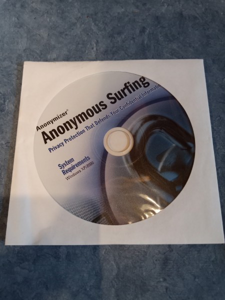 Anonymizer Anonymous Surfing Software -CD Only  BRAND NEW