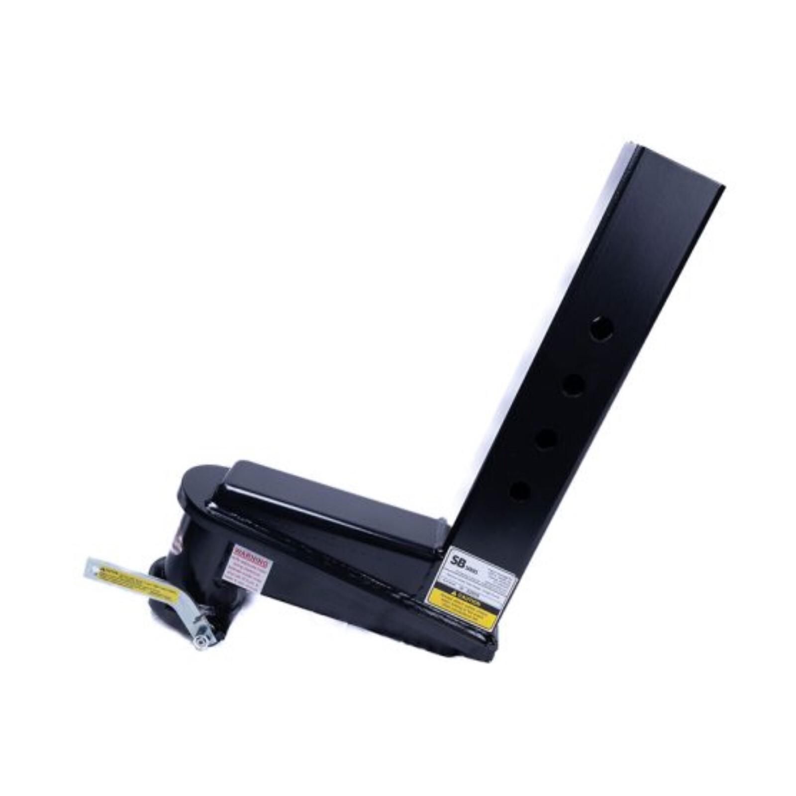 PopUp Square 12" Offset Gooseneck 24,000 lb Extended Coupler for 4" ID Trailer