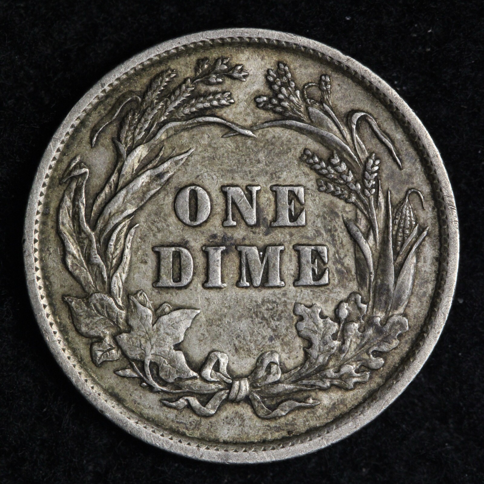 1899 Barber Silver Dime CHOICE AU E174 JNM