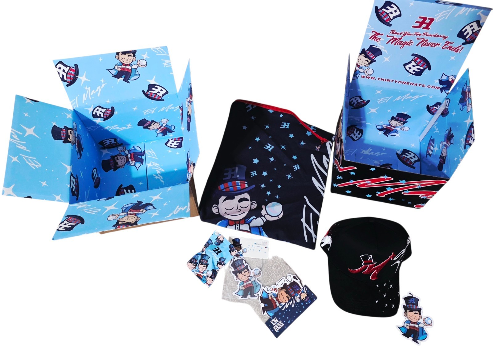 Thirtyone Hats -Mago ROJO [FULL SET ]1:1