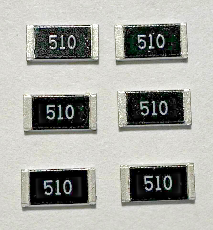 12X - 51-ohm Resistor chip 1W 5% 2512 SMD (FORD/TOYOTA) overhead console #149