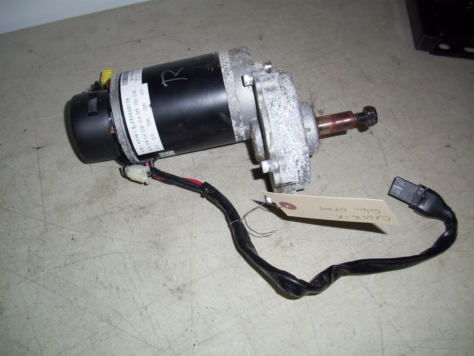 Golden GP205 Powerchair Drive Motor Right Side