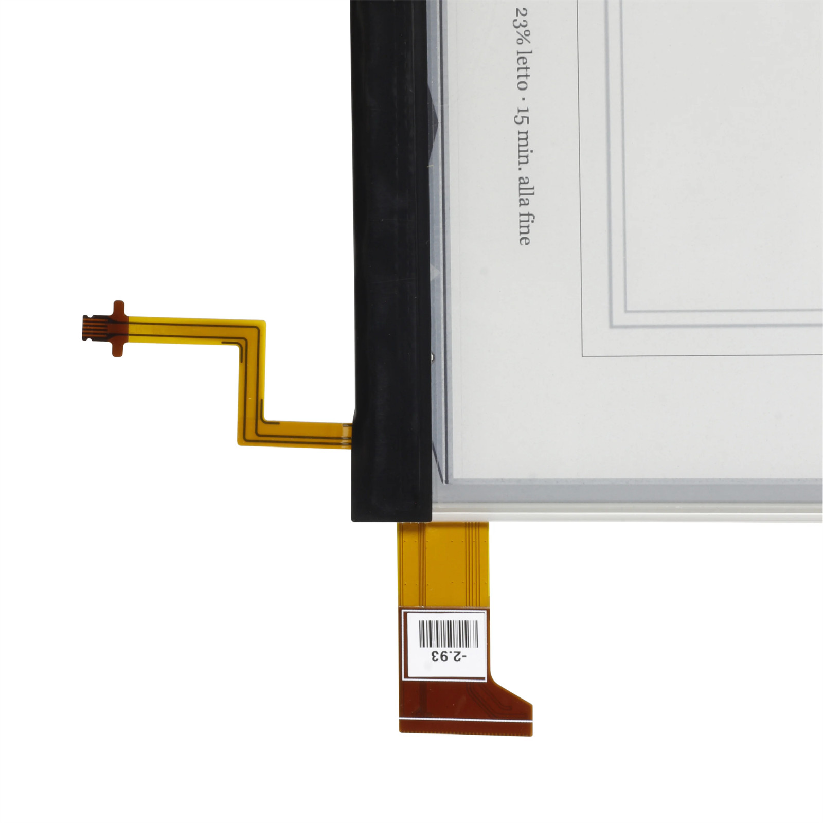6" display (matte) for Pocketbook 615 Plus reader screen with backlight no touch