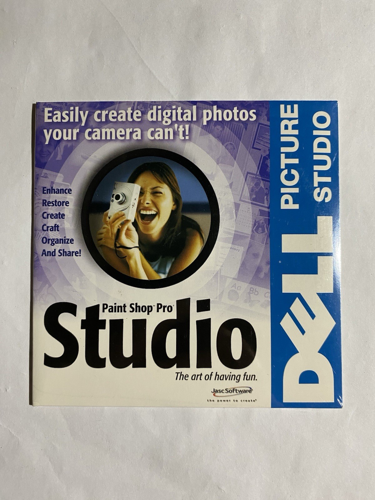 Paint Shop Pro Studio Dell Picture Studio Jasc Software Enhance Restore Create