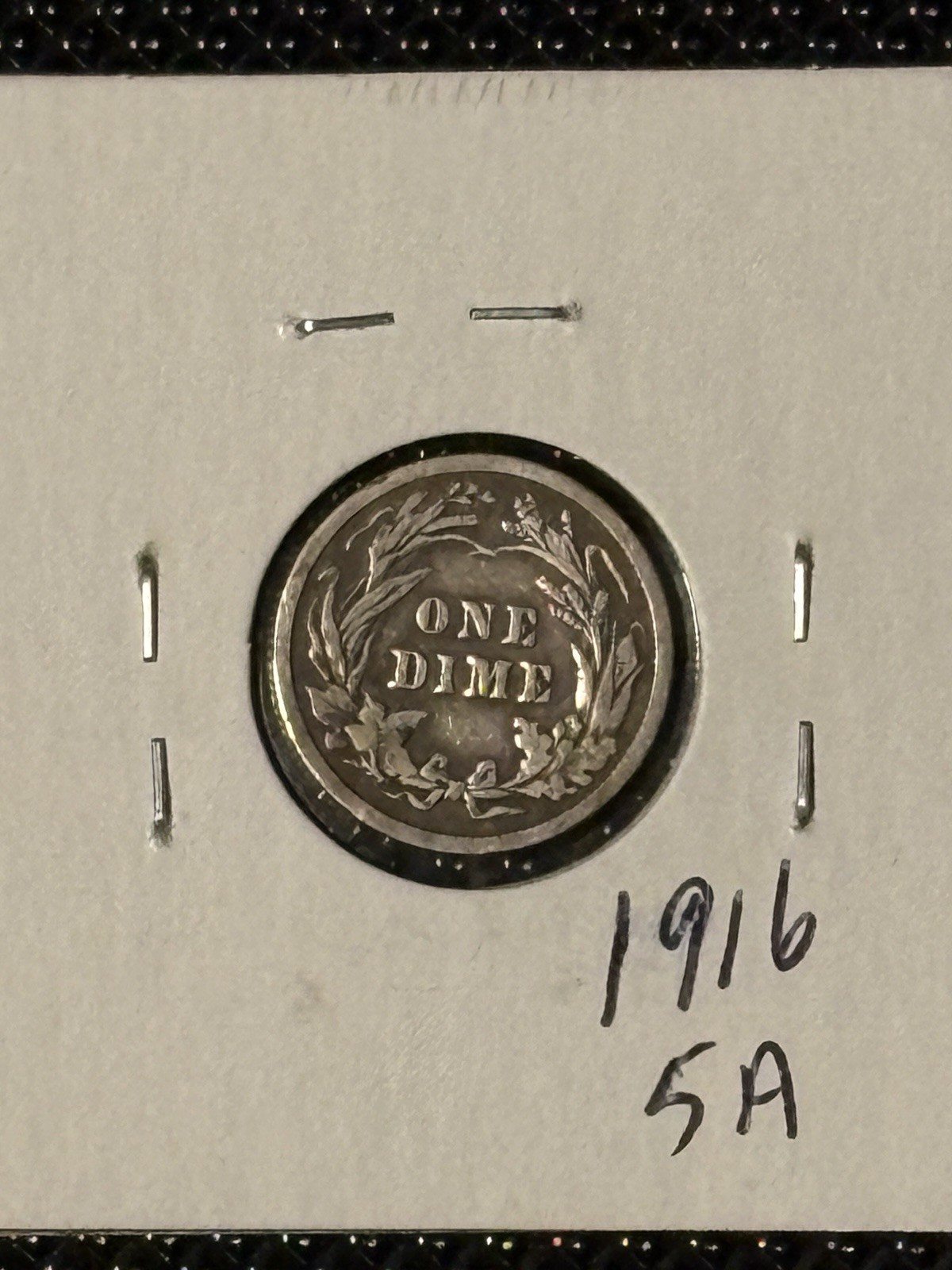 1916 Barber Dime
