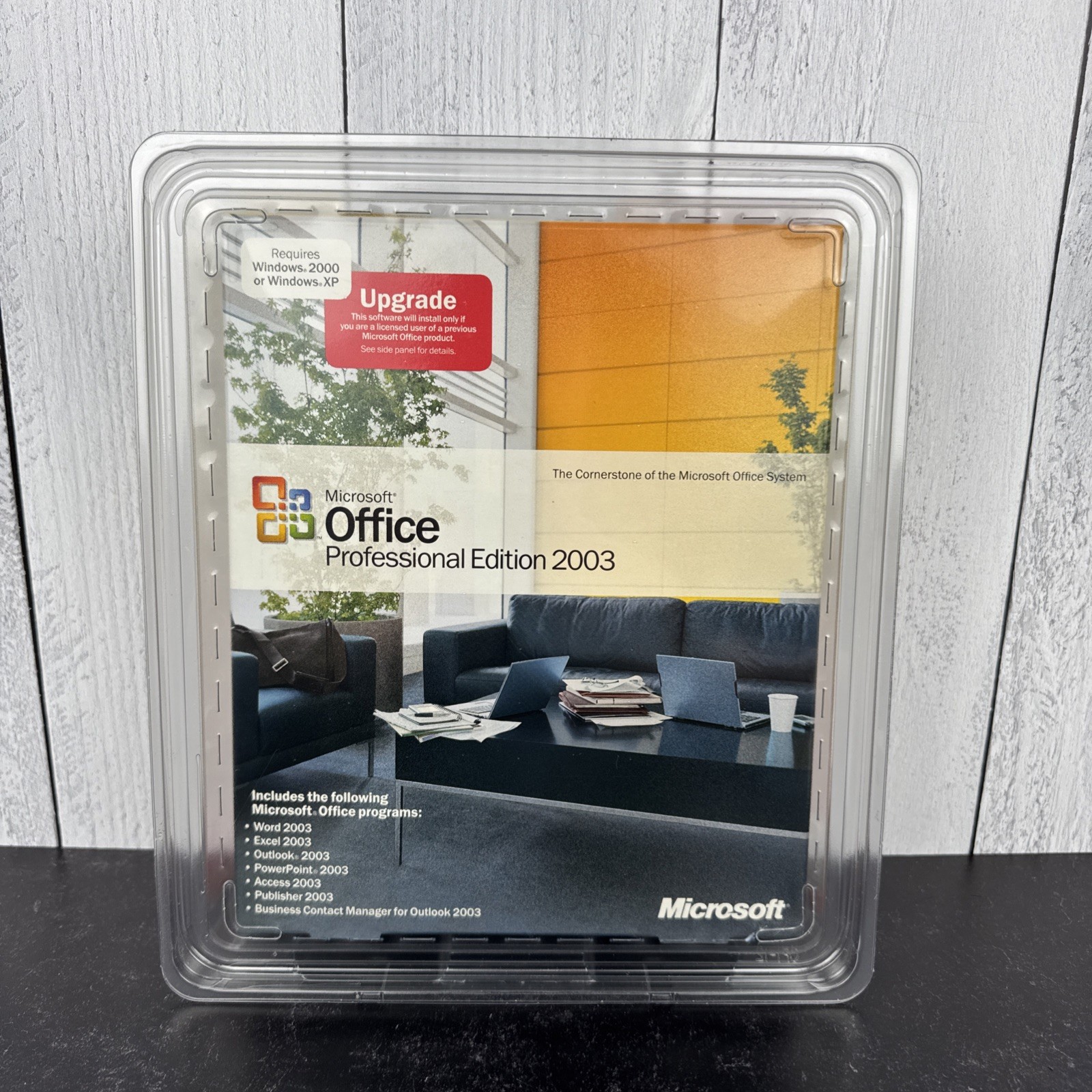 NEW Microsoft Office Professional 2003 Upgrade Sealed in Retail Box 269-06752