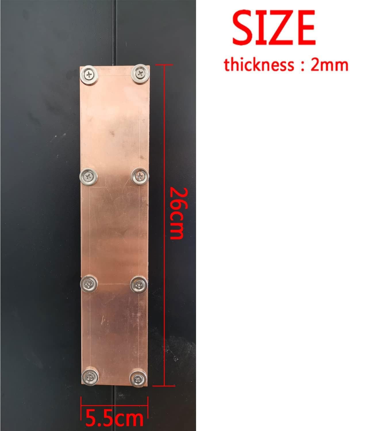 Magnetic Backing Welding Spoon Butt-Weld Backer Set Flat Panels 10IN, 2*10in