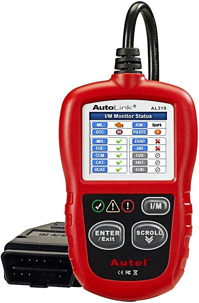2026 Autel Autolink AL319 OBD2 CAN OBDII Car Code Reader Diagnostic Scanner Tool
