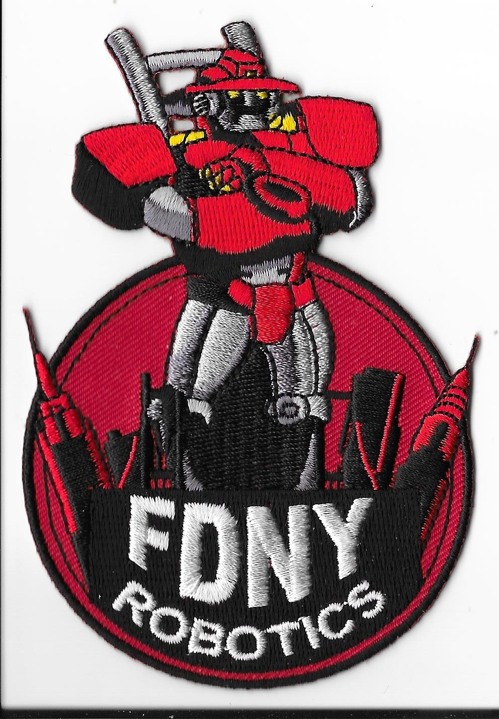 New York Fire Department (FDNY) Robotics Patch V1