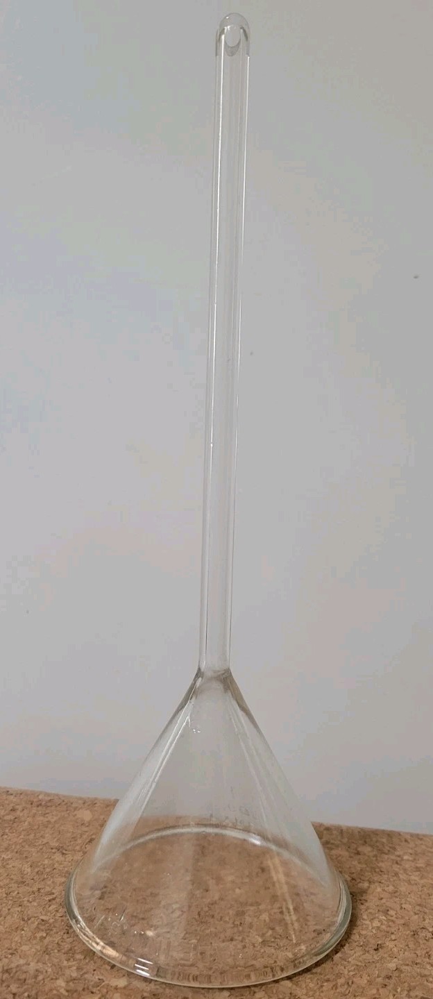 Vintage Pyrex Glass Apothecary / Lab Funnel