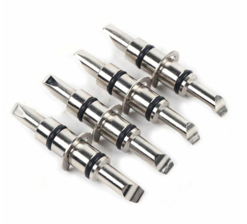 4Pcs Wheel V3D Alignment System Clamp Reversible Rim Claw Kit Diameter 14.35MM