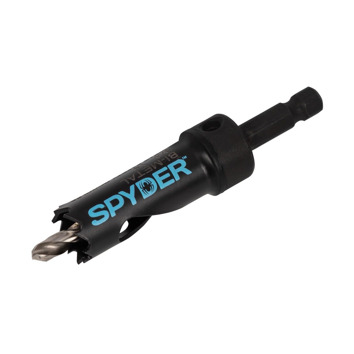 Spyder 600992 3/4 in Bi-Metal Fixed Arbor Hole Saw w/ Pilot Bit 11/32 Hex