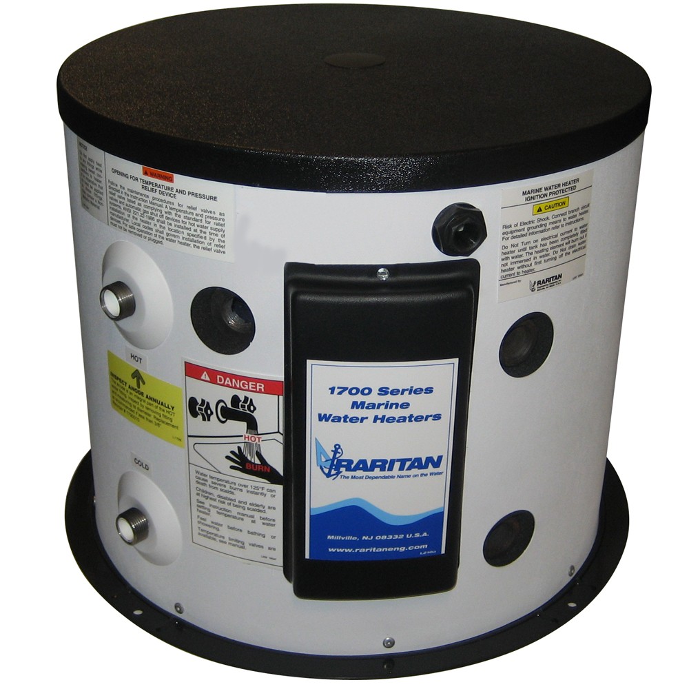 Raritan 12-Gallon Hot Water Heater w/Heat Exchanger - 120v 171211 UPC 0854620...