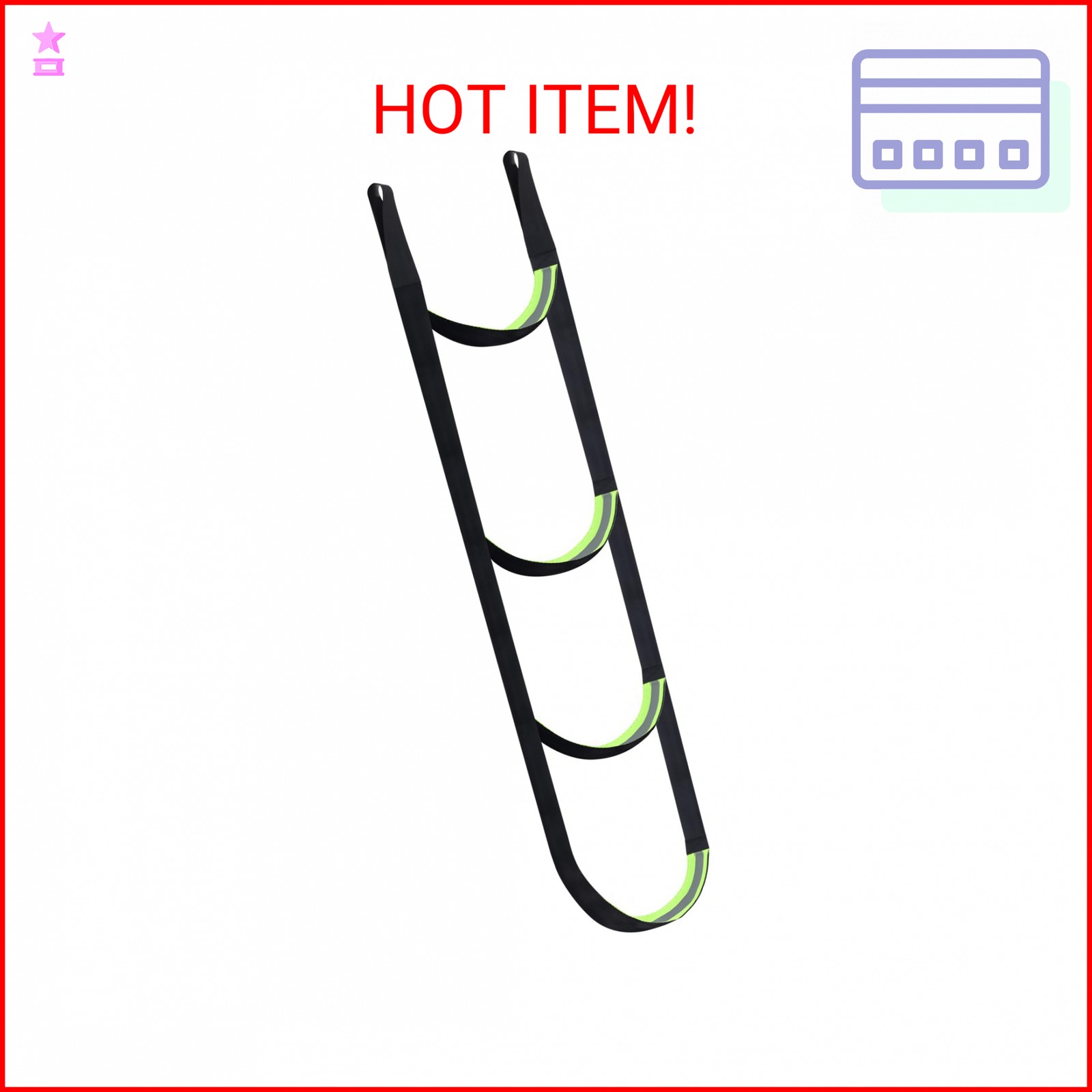 ChengFu Climbing Aider, Climbing Tree Steps, Tree Saddle Accessories, Tree Saddl