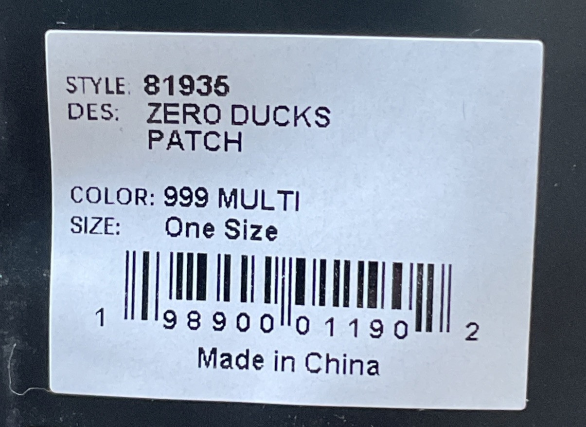 BRAND NEW 5.11 TACTICAL ZERO DUCKS 🦆 PATCH