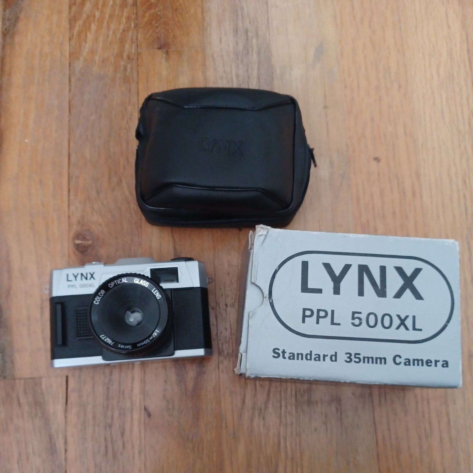 LYNX PPL 500XL CAMERA IN CASE STANDARD 35 mm WITH BOX AND INSTRUCTIONS