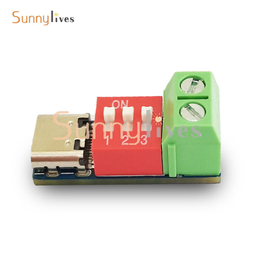 USB Type-C PD Trigger Board Module PD/QC Decoy Board Fast Charge Test Board