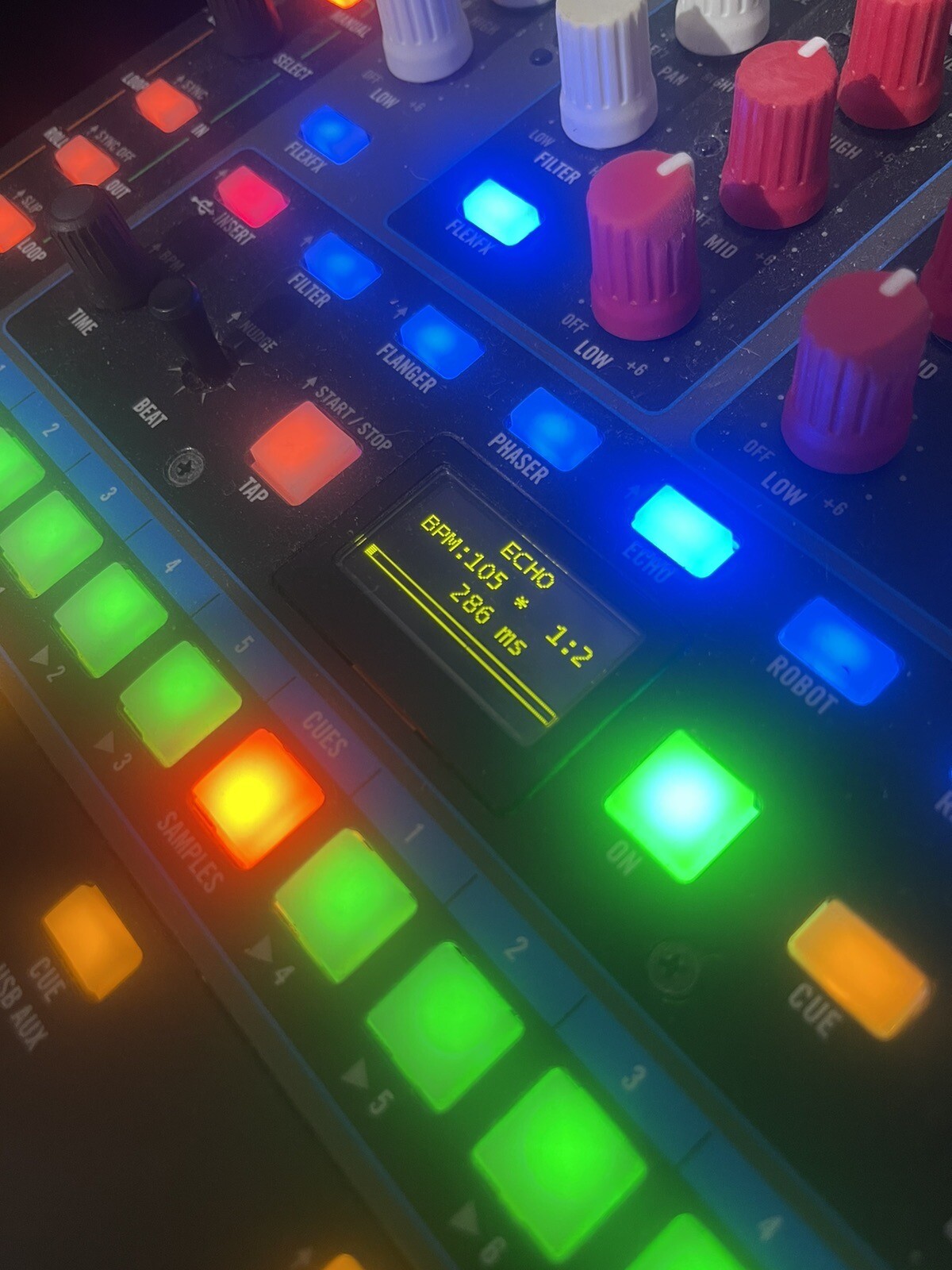 Rane 62 mixer w/Dust cover.