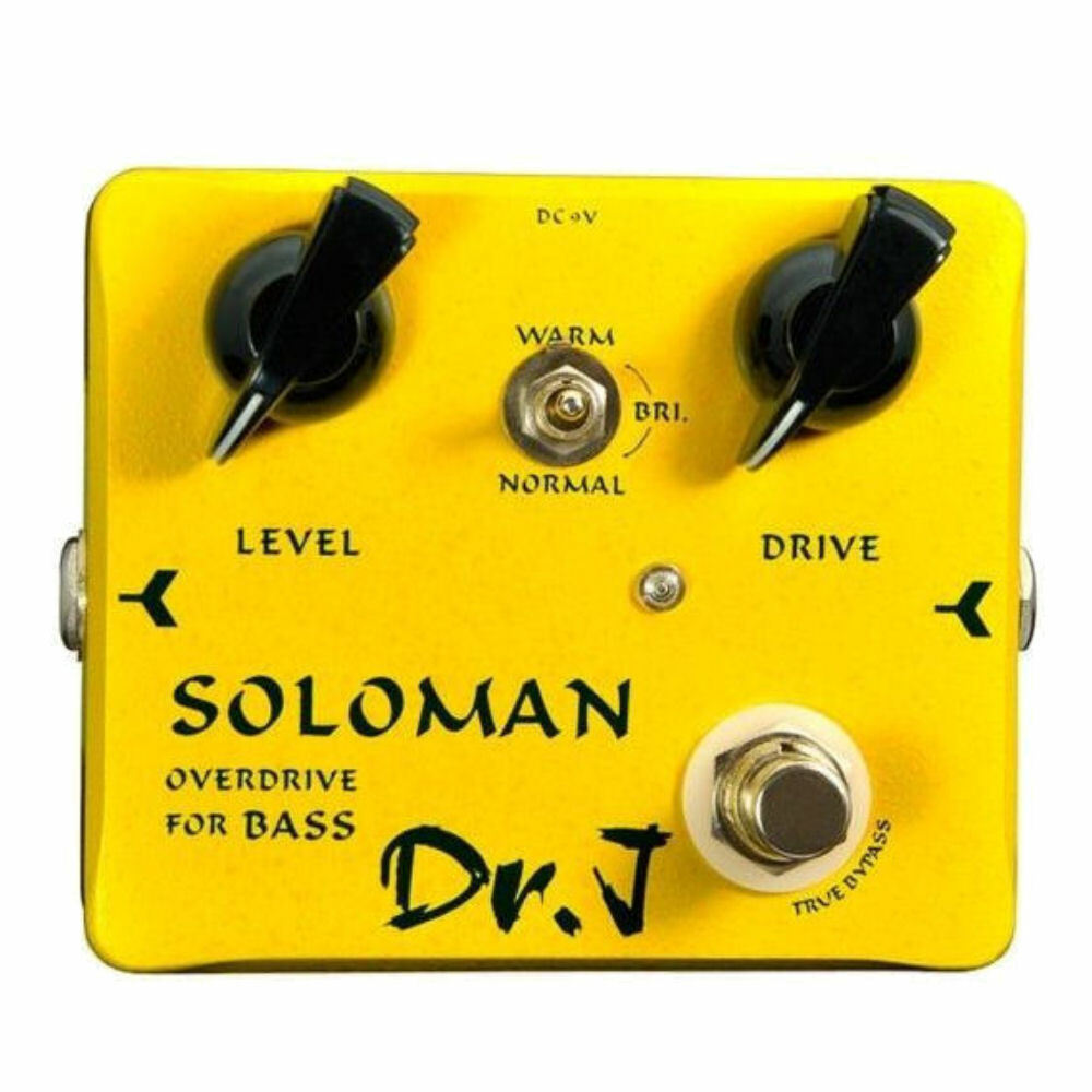 Joyo Dr.J D-52 Soloman Bass Overdrive Electric Bass Effect Pedal True Bypass New