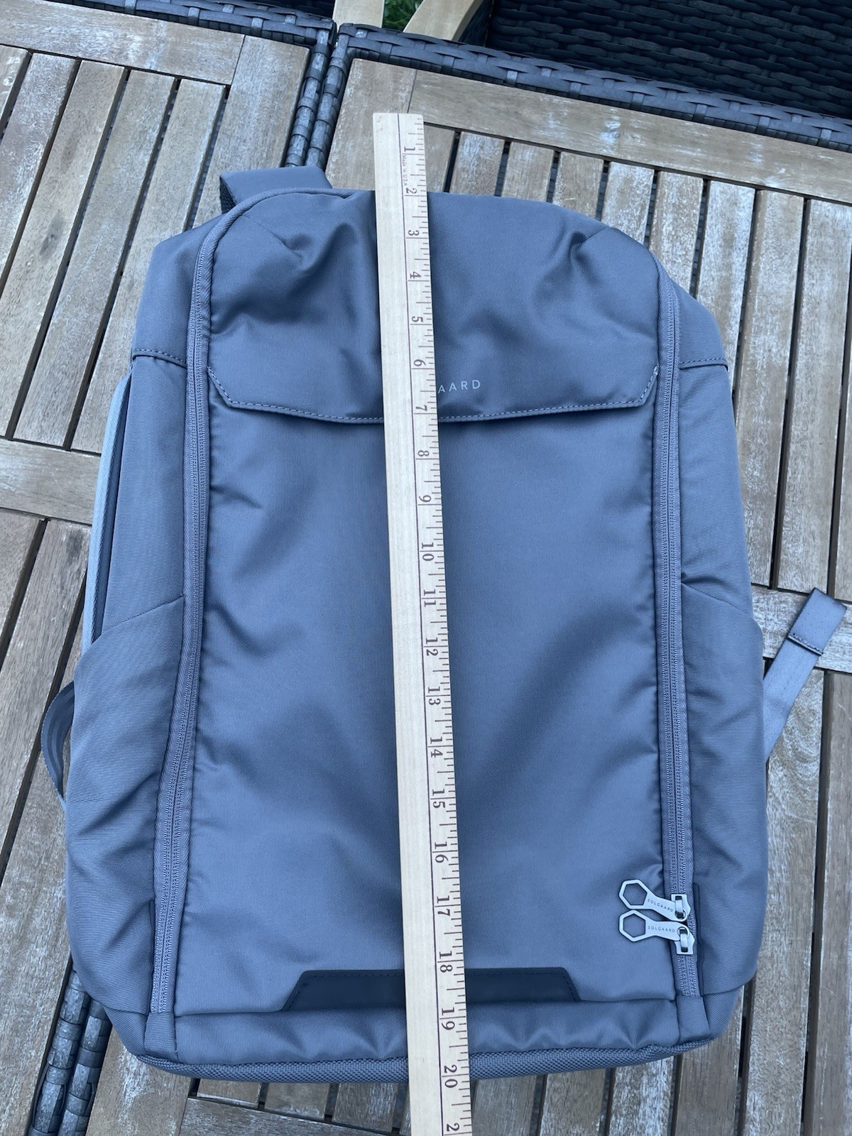 Solgaard Venture Backpack Gray Used Great Condition