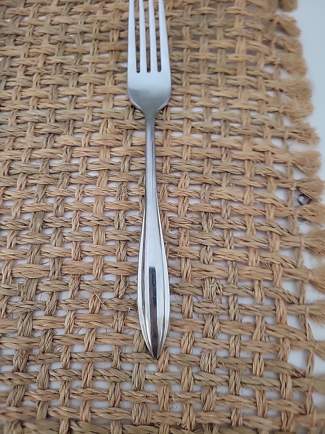 Lenox SCULPT Stainless Salad Fork Glossy 18/10 Flatware