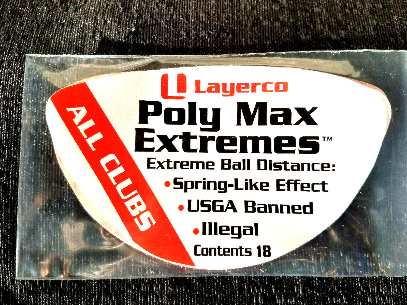 Illegal golf product Poly Max Extremes banned for Callaway Epic Flash drivers