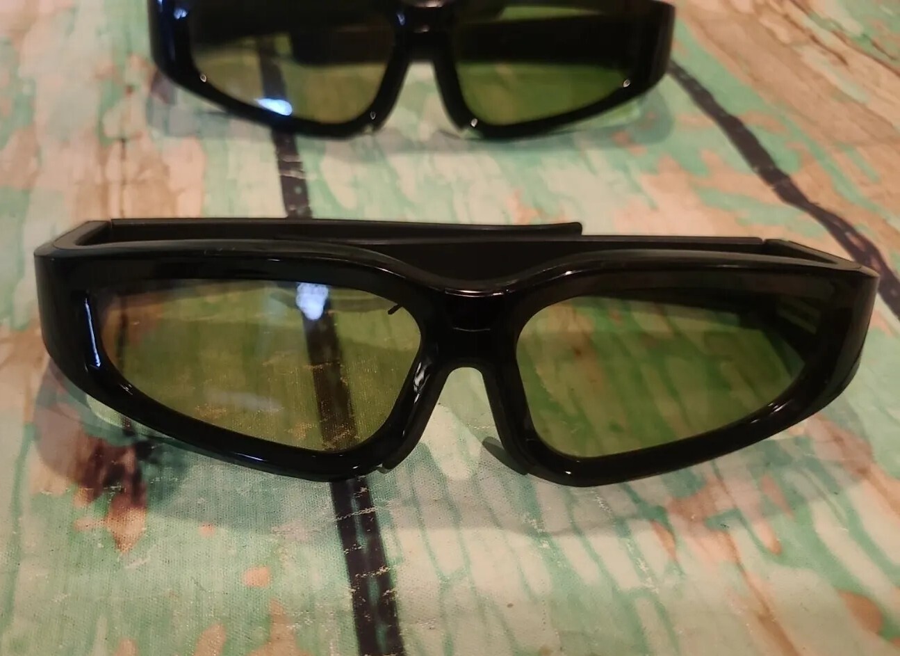 LG 3D Glasses AG-S110 AGS110 3D Active Shutter Glasses USB Missing Untested