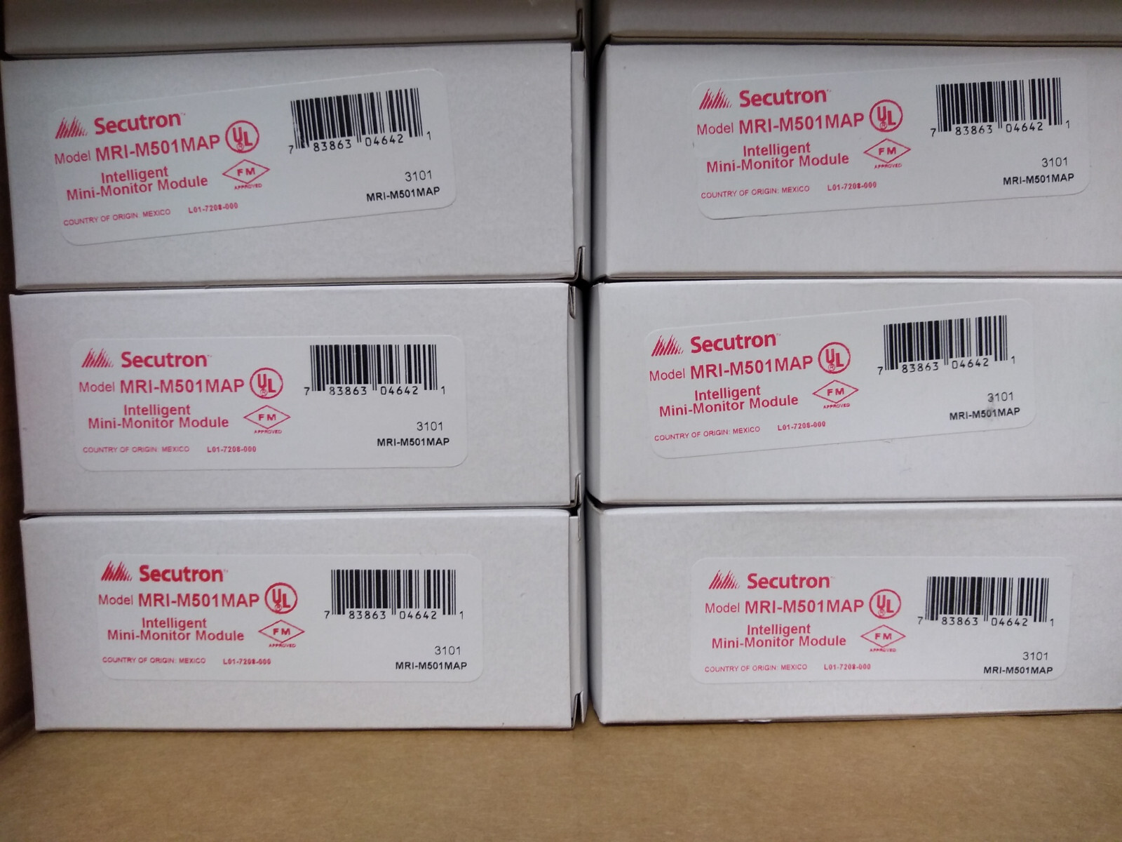 MRI-M501MAP. Addressable Mini Monitor Module, Secutron