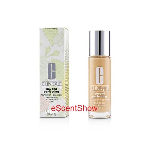 CLINIQUE BEYOND PERFECTING FOUNDATION + CONCEALER LIQUID MAKEUP  1 OZ / 30ML NIB