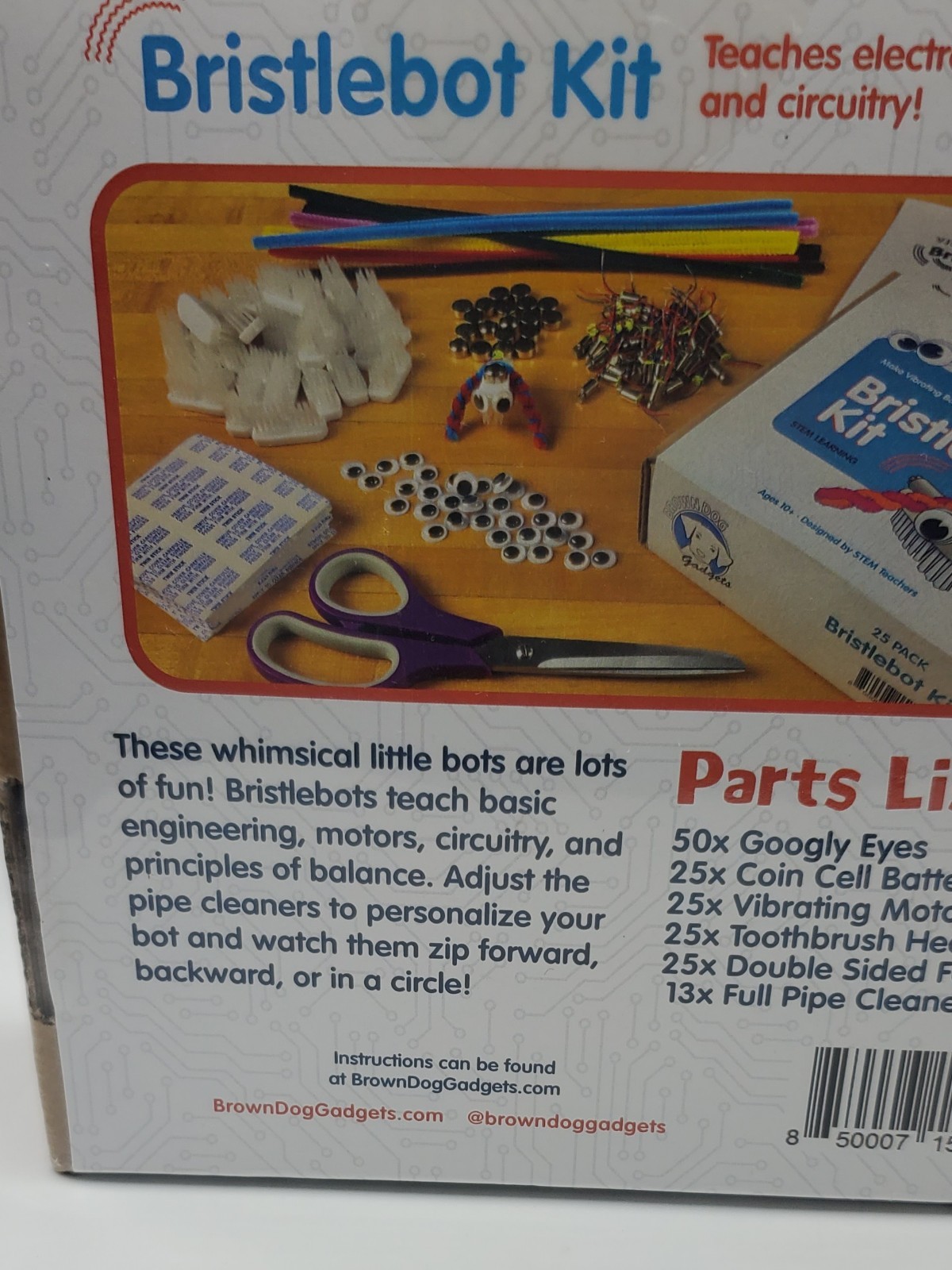Stem Learning Bristlebot Kit