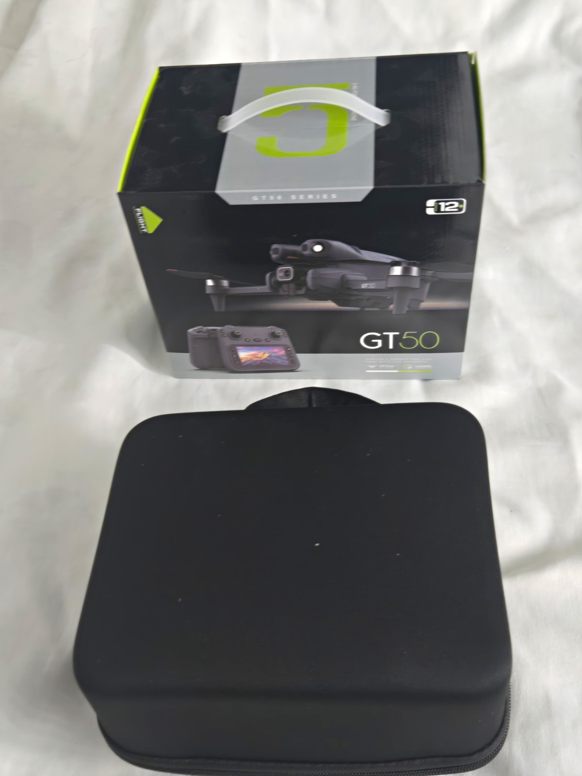 GT50 Ready-to-Fly Foldable Camera Quadcopter w/ Screen Controller, Case