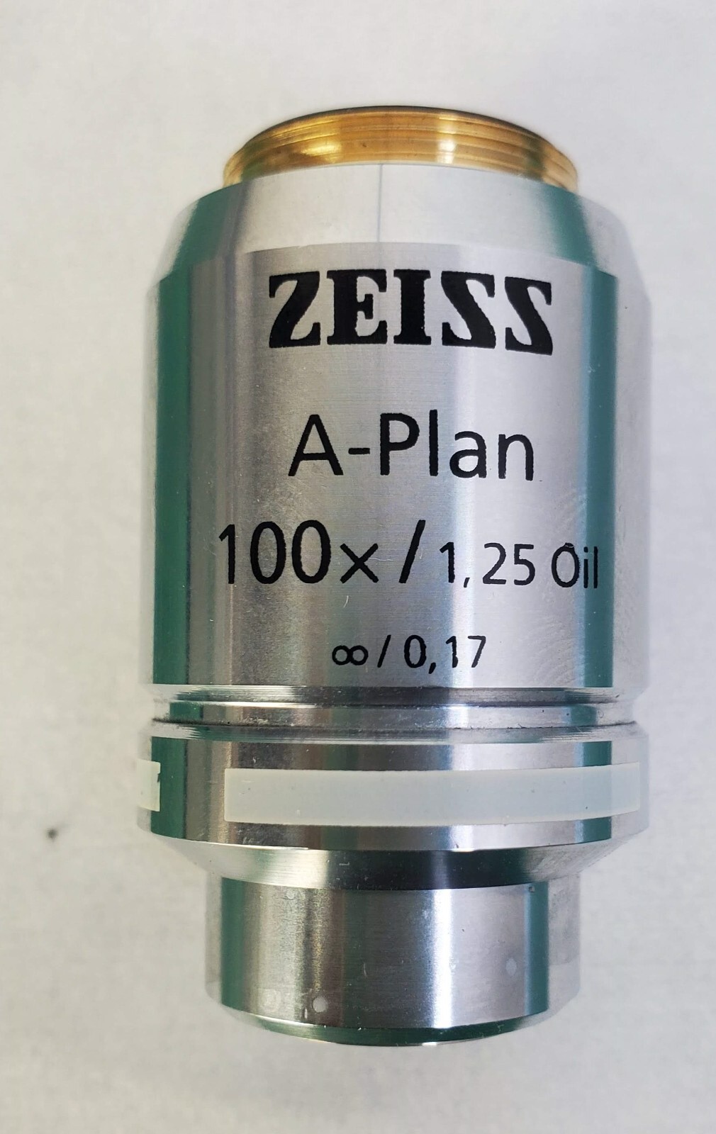 Zeiss Microscope Objective A-Plan 100X/1.25 Oil 00/0.17