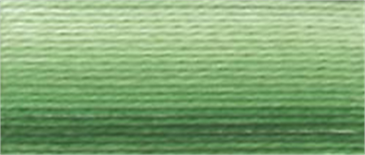 DMC 116 8-125  Pearl Cotton Ball Size 8 87yd-Variegated Green