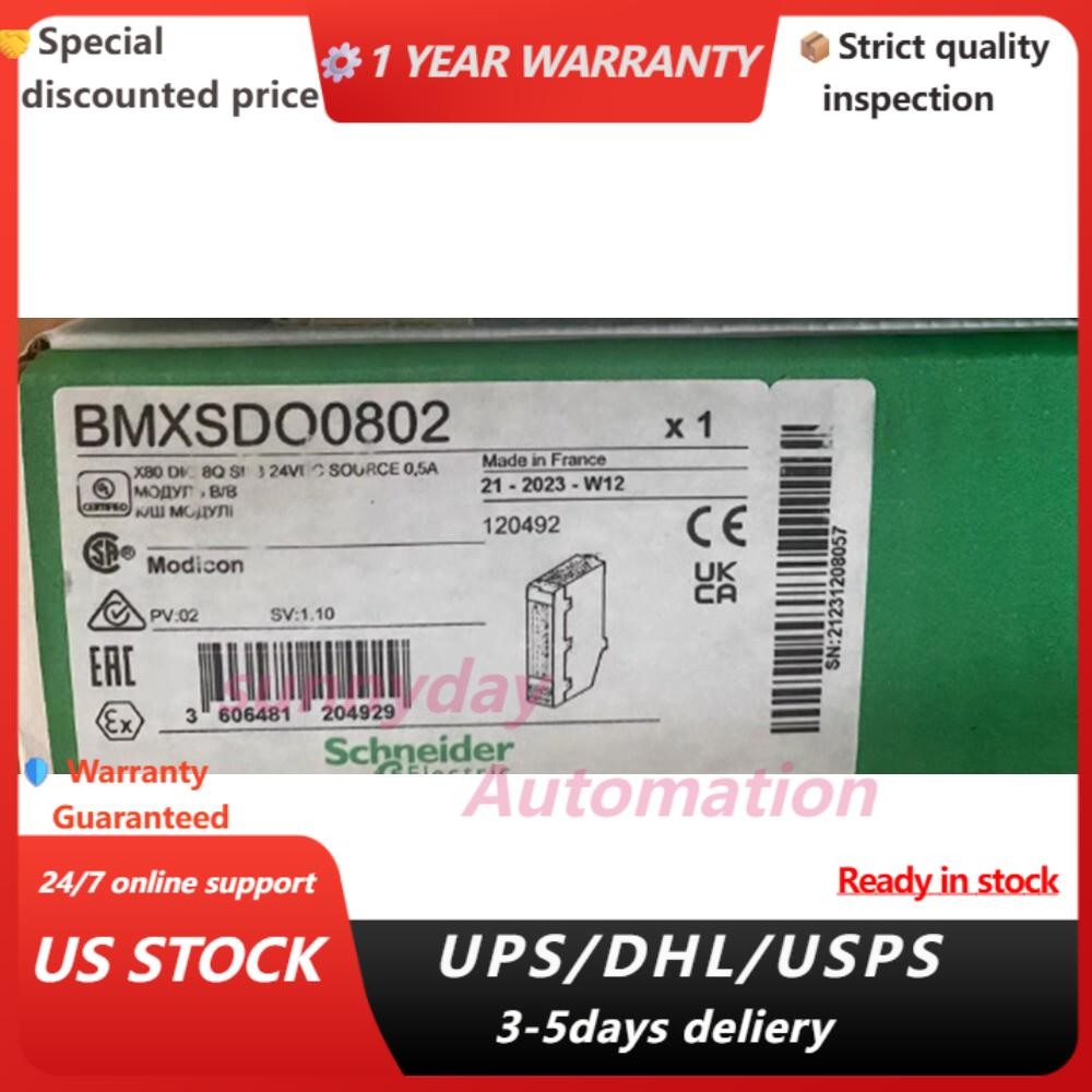 New In Box Schneider BMXSDO0802