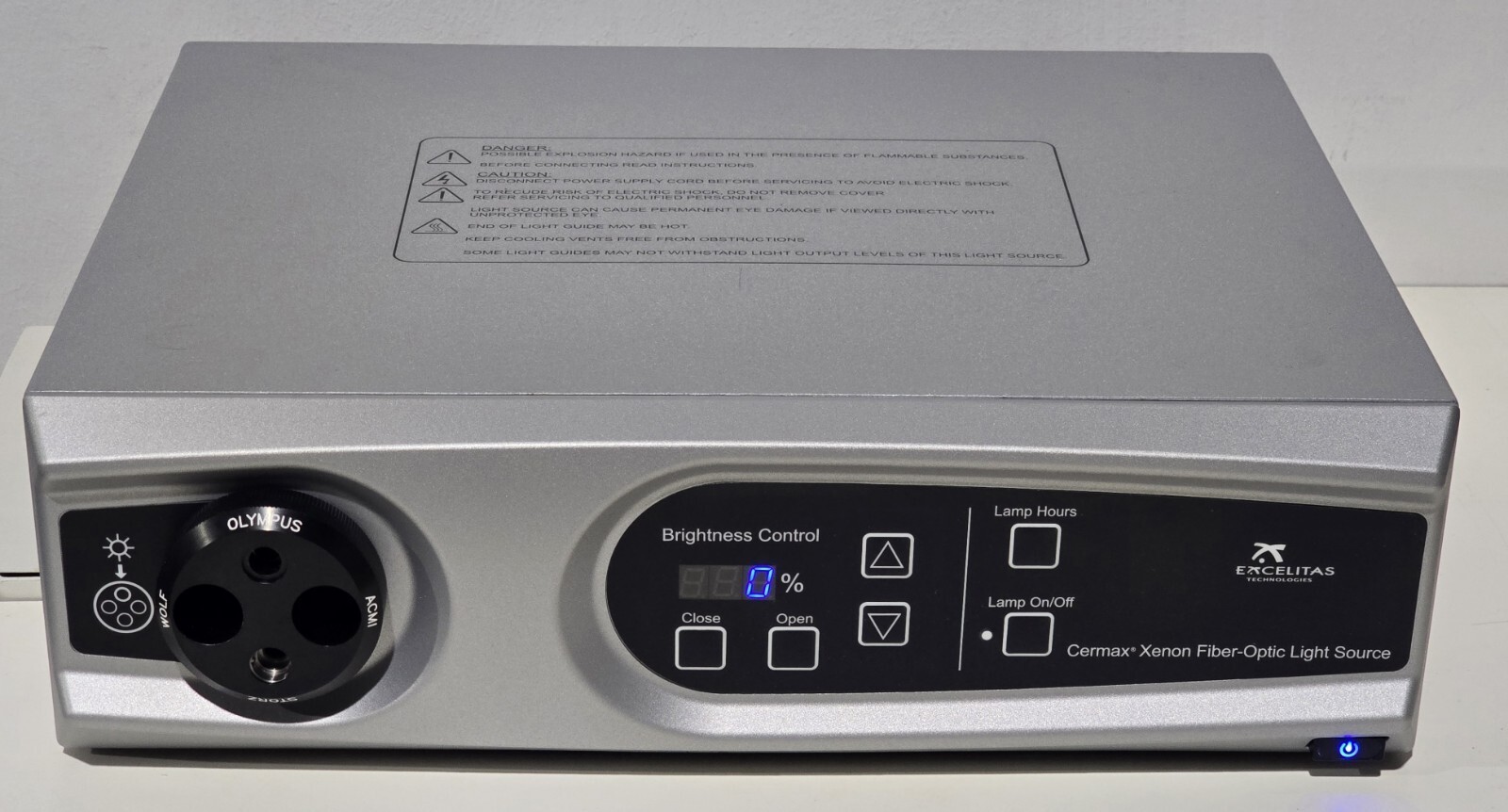 Excelitas XL3000 Cermax Xenon Fiber-Optic Light Source. Storz Wolf Olympus ACMI.