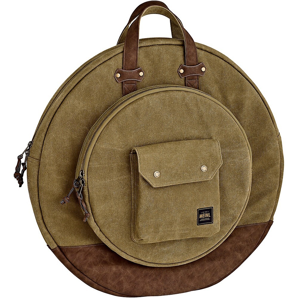 MEINL Waxed Canvas Cymbal Bag 22 in. Khaki
